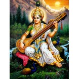 Painting of Goddess Saraswati 3